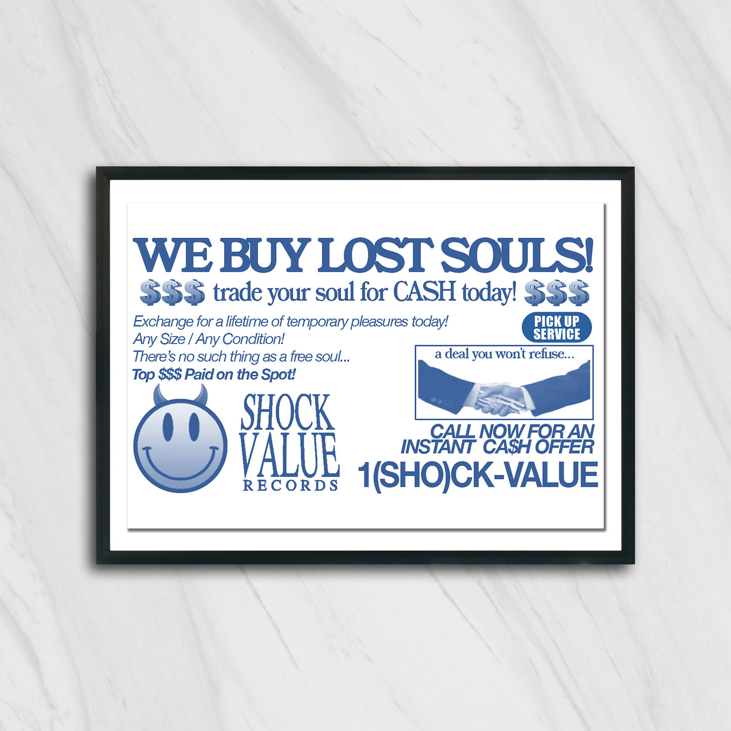 SHOCK VALUE POSTERS